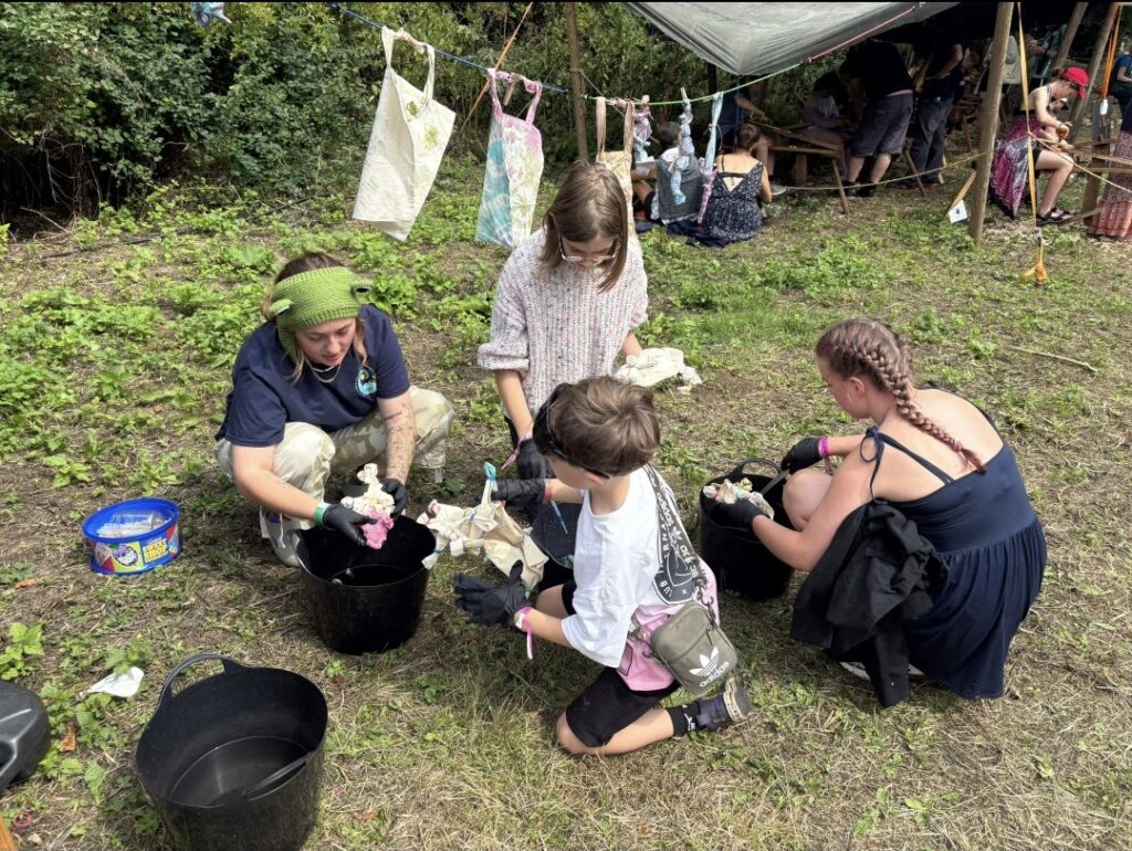 Wild Earth Movement Easter Art Creations at The Sandwell Valley Visitor Centre